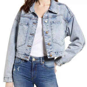 Sts Blue Alice Oversize Crop Denim Jacket